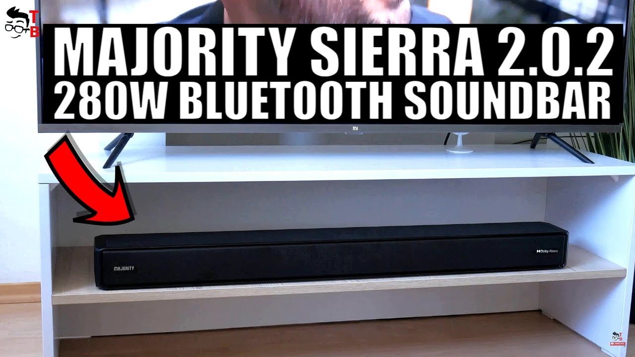 Bluetooth Dolby Atmos Soundbar 2022! MAJORITY Sierra 2.0.2 REVIEW
