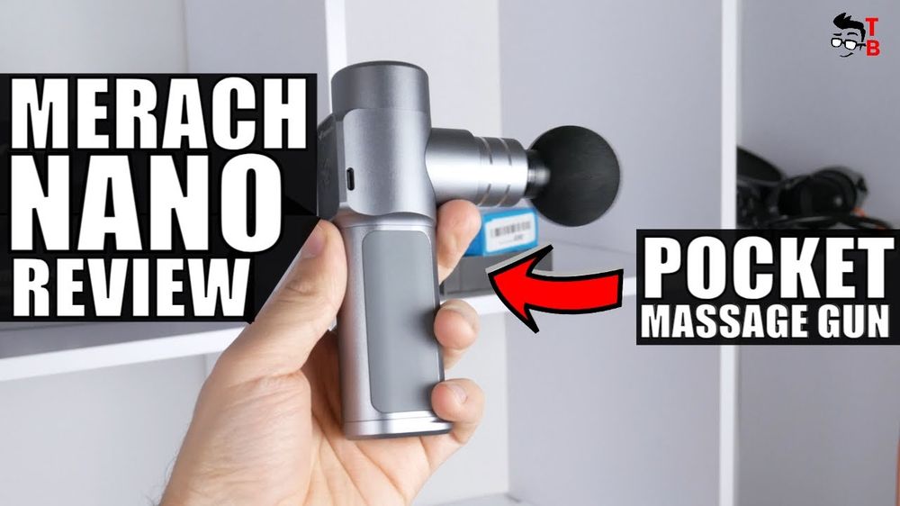 The Most Compact Massage Gun! Merach Nano REVIEW