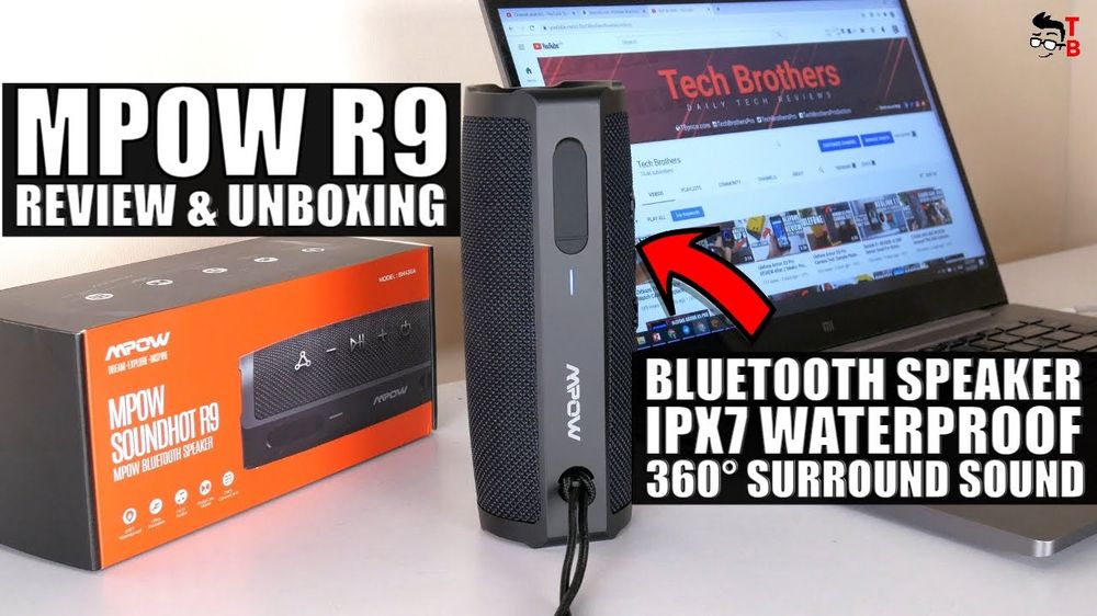 This $50 Bluetooth Speaker Is Great! MPOW R9 REVIEW