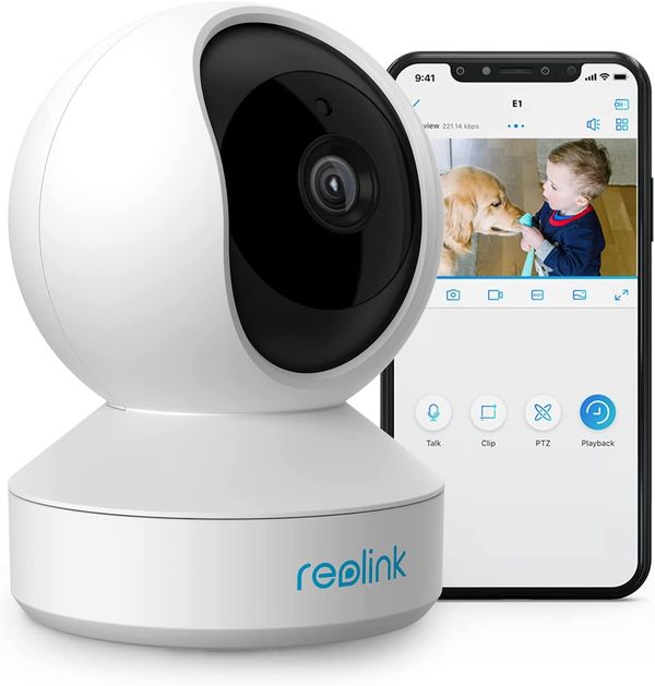 REOLINK E1 3MP HD Plug-in Indoor WiFi Camera - Amazon