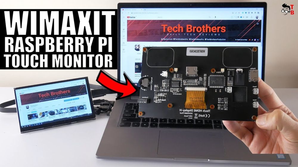 What Can You Do With WIMAXIT 7-Inch Raspberry Pi Touch Monitor? REVIEW