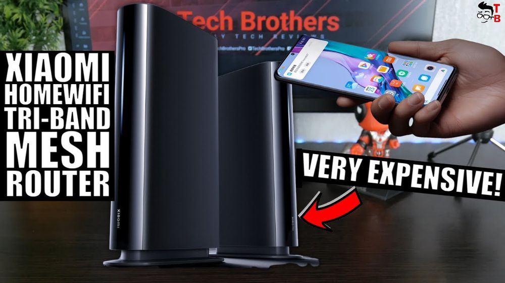 The Best and Most Expensive Router 2022! Xiaomi HomeWiFi Tri-Band Mesh Router
