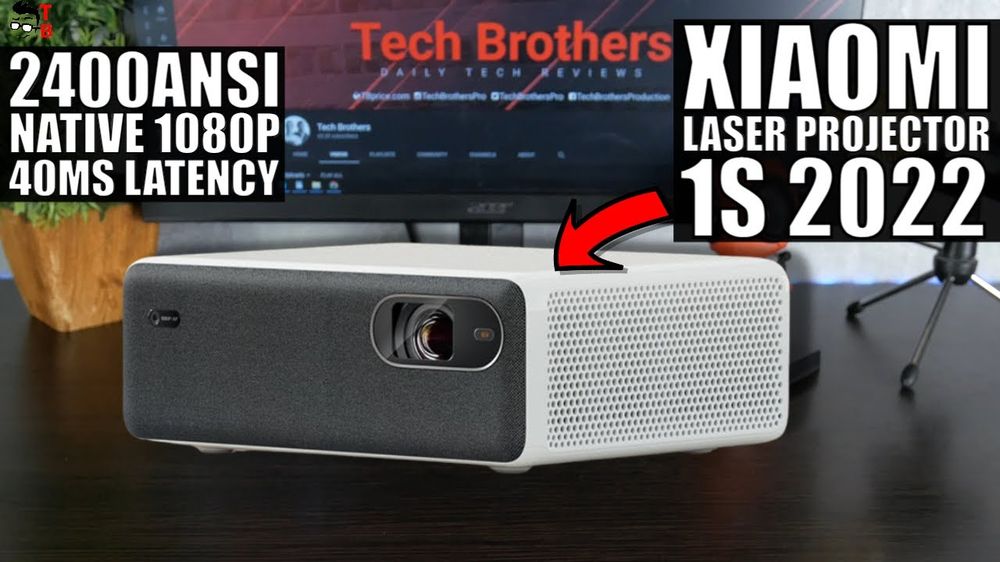 Full HD Gaming Projector Under $1000! Xiaomi Laser Projector 1S 2022