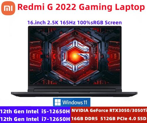 New Xiaomi Redmi G Gaming Laptop 2022