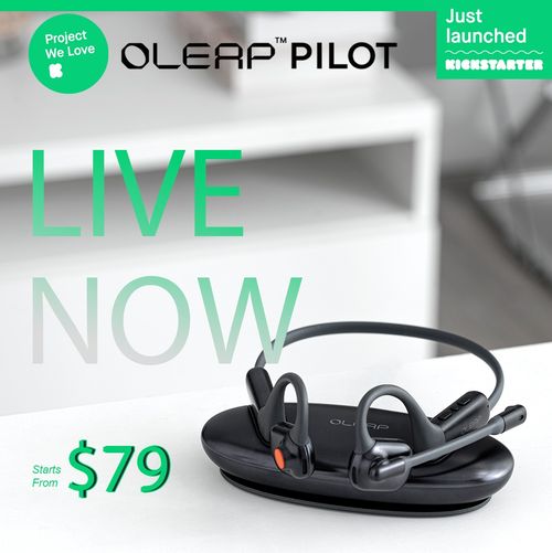 Oleap Pilot: Open-ear Headphones with Best Call & Sound - Kickstarter