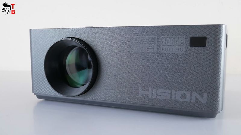 HISION Projector REVIEW: A Compact 1080P Wi-Fi Projector!