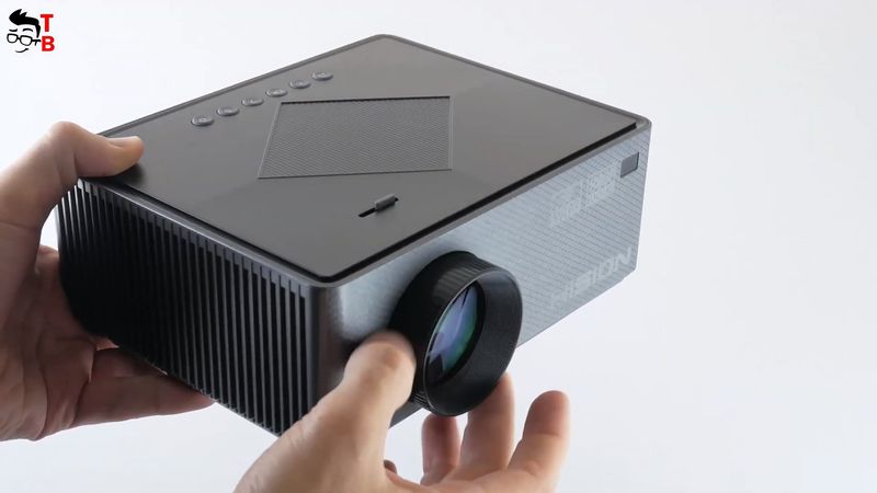 HISION Projector REVIEW: A Compact 1080P Wi-Fi Projector!
