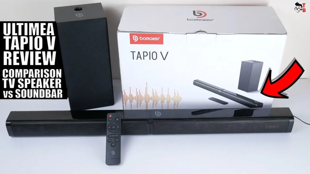 2.1 Channel Bluetooth Soundbar and Subwoofer! Ultimea TAPIO V REVIEW