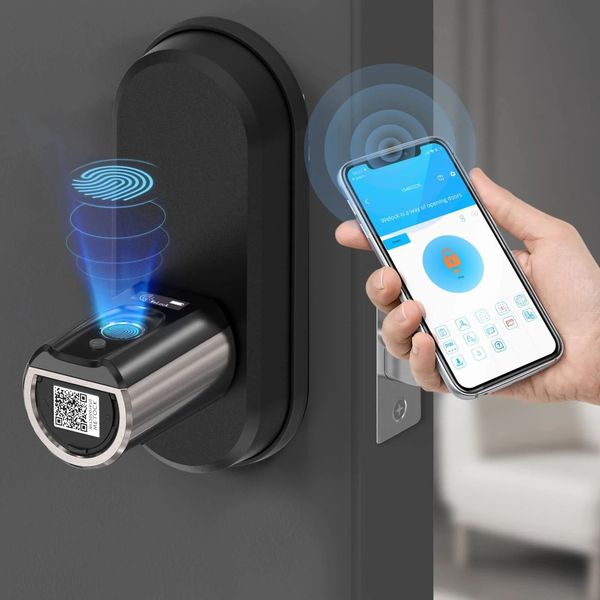 Welock Fingerprint Door Lock Bluetooth WiFi Smart Locks for Front Door Touch43