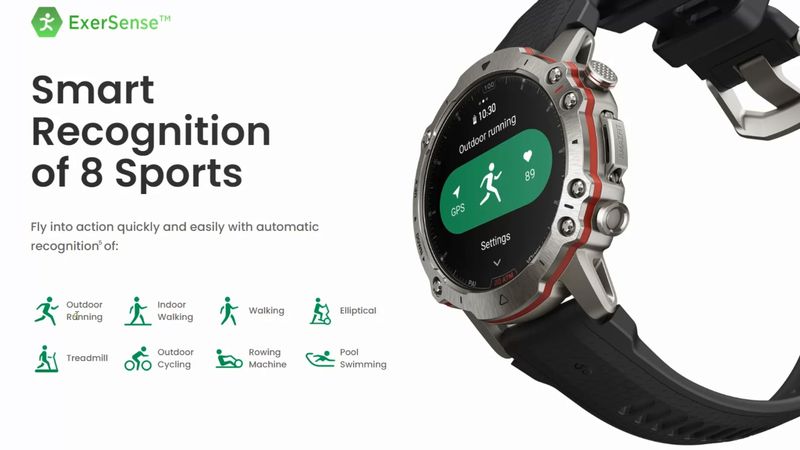 Zepp's toughest watch: Amazfit Falcon leaked with sapphire & stainless steel