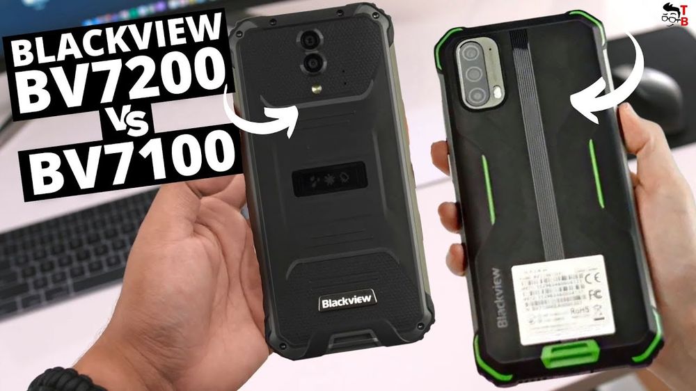 Blackview BV7200 vs Blackview BV7100: Advantages Of Each Smartphone