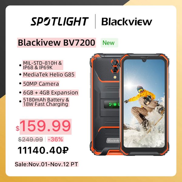 Blackview BV7200 - World Premiere - Aliexpress