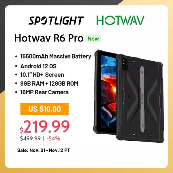 HOTWAV R6 Pro Rugged Tablet - Aliexpress