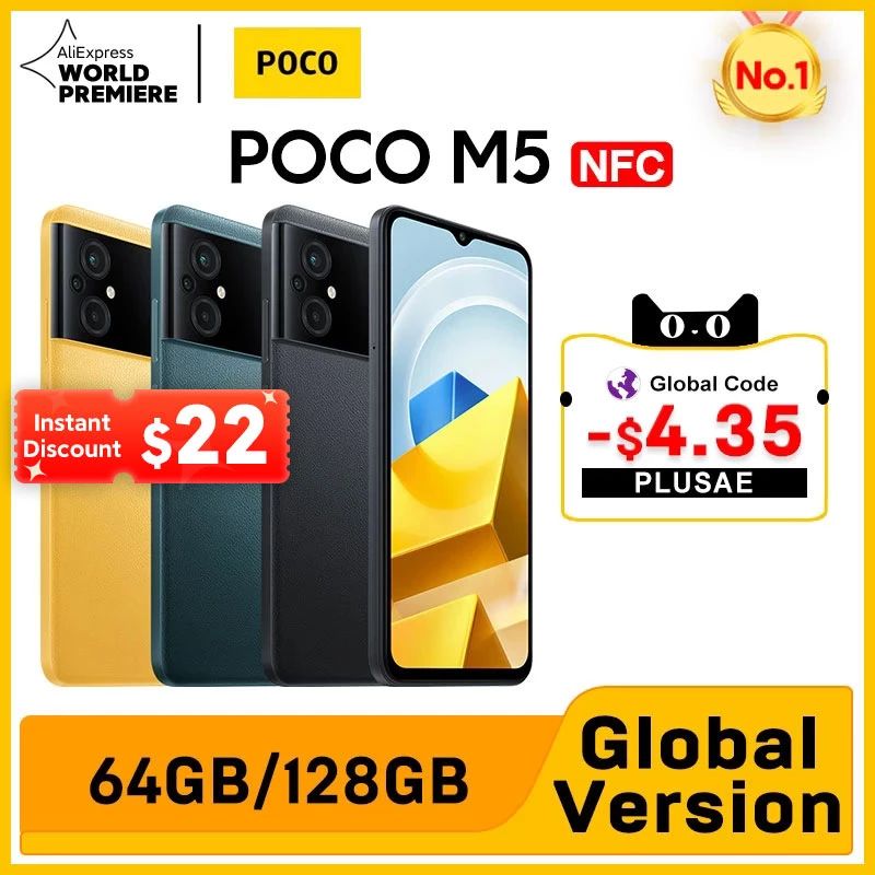 POCO M5 Global Version Smartphone - Aliexpress