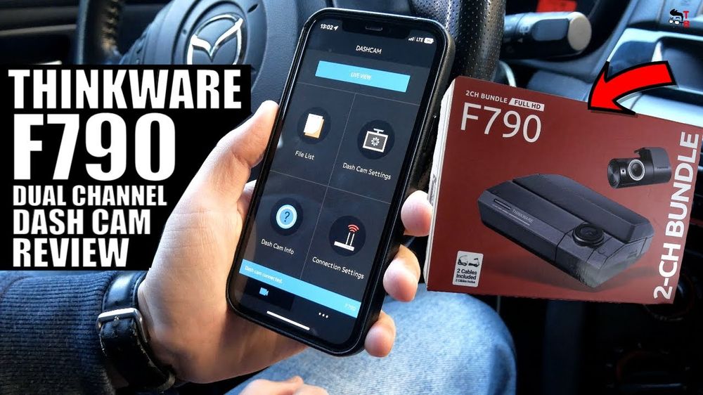 Dual Channel Dash Cam For Safe Driving! Thinkware F790 REVIEW