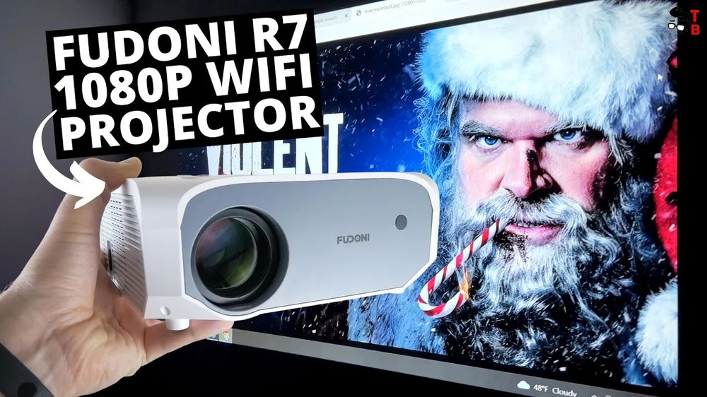 Is This The Best Projector Under $200? FUDONI R7 REVIEW