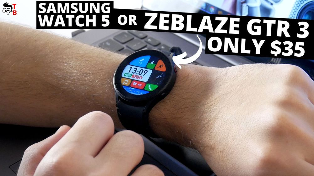 Looks Like Samsung Watch 5, But It Is Much Cheaper! Zeblaze GTR 3 REVIEW