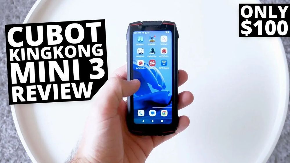 This Rugged Phone Has The Best Size! Cubot KingKong Mini 3 REVIEW