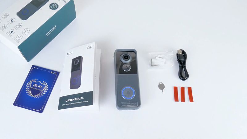 EUKI J9 REVIEW: Affordable Wi-Fi Video Doorbell 2023!