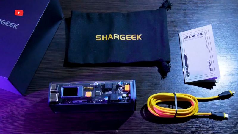 Shargeek Storm 2 REVIEW: Cyberpunk 100W 25600mAh Power Bank!