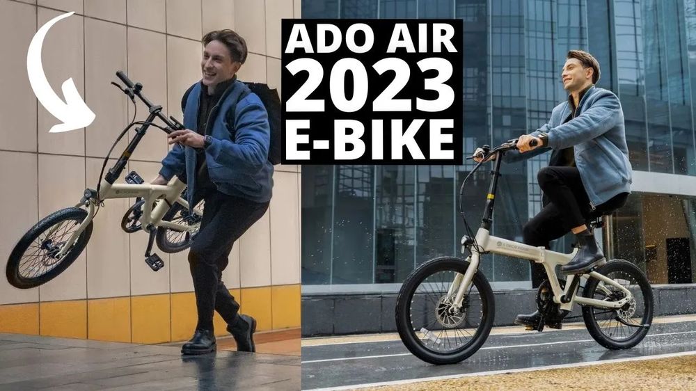 ADO Air: The New 2023 Lightweight E-Bike!