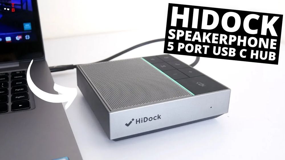 3-in-1 Speakerphone, Voice Recorder and USB-C Hub! HiDock REVIEW
