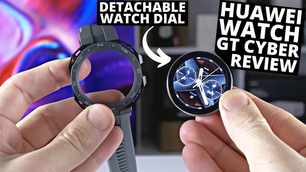 Change A Smartwatch Case! Huawei Watch GT Cyber REVIEW