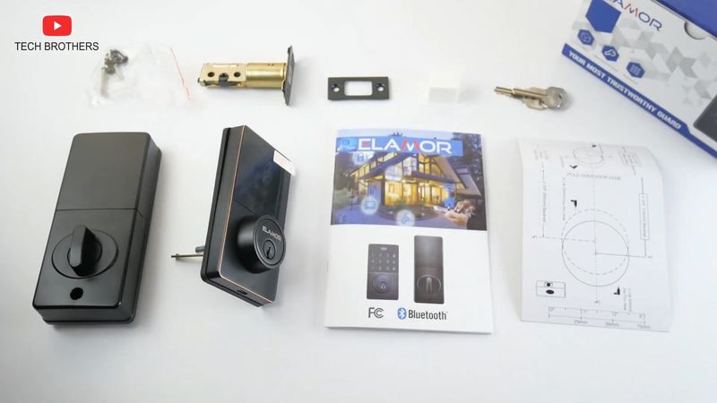 ELAMOR M22 REVIEW: Bluetooth Smart Door Lock with App Control!