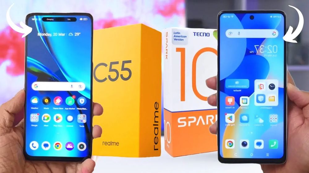 Realme C55 vs Tecno Spark 10 Pro: What Budget Smartphone To Buy in 2023?