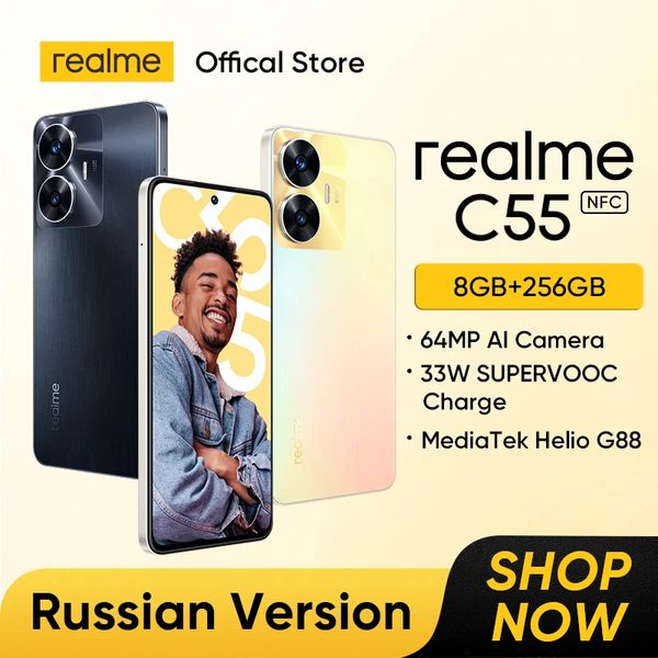 realme C55 New Smartphone - GLOBAL Version - Aliexpress