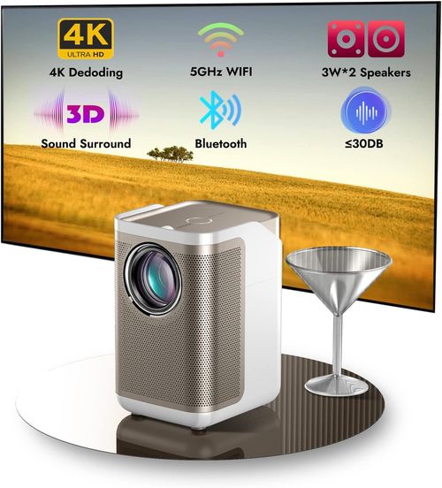 ZEEMR Projector with WiFi and Bluetooth - Amazon - Black Friday Deal