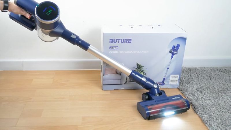 Powerful and Smart Dust Detection Cordless Vacuum Cleaner! BUTURE JR600  REVIEW