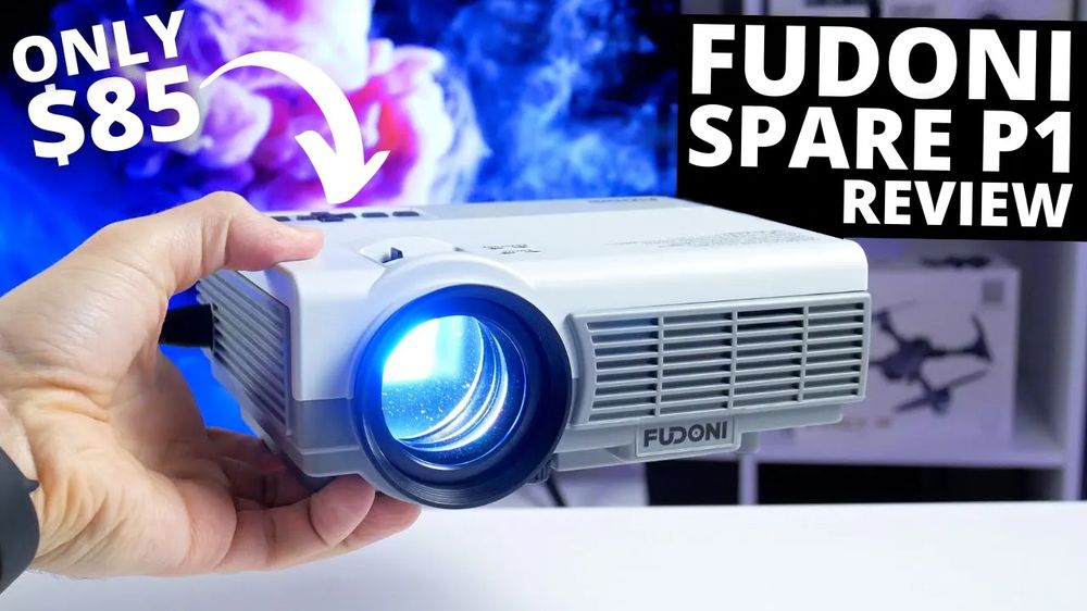 Is $115 Projector Any Good? FUDONI Spare P1 REVIEW