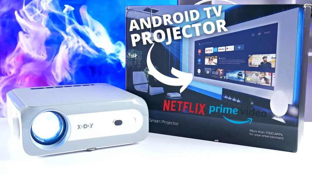 Unlocking the Secrets of Android TV Projector! XGODY Sail1 REVIEW
