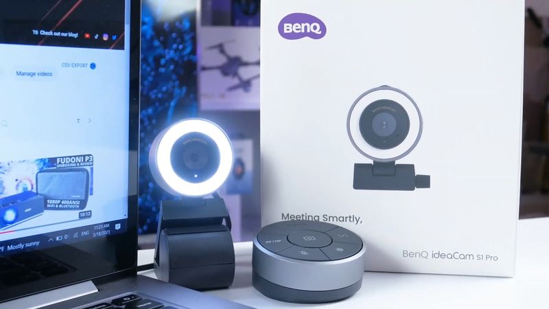 BenQ ideaCam S1 Pro REVIEW: 3-in-1 Webcam With Remote Control!