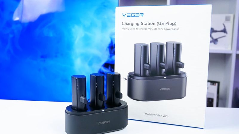 VEGER Charging Station and Power Banks for iPhone and Android - REVIEW