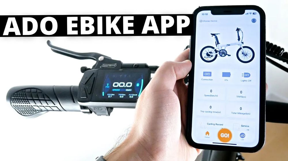 ADO EBIKE App: How To Connect and Settings