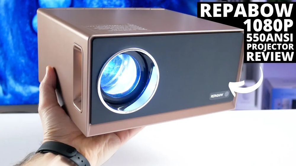 A Quality Projector For An Affordable Price! REPABOW Projector REVIEW
