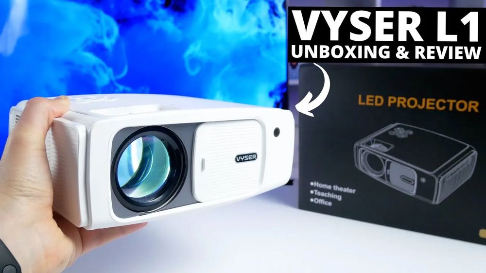 A Projector with Some Unique Features! VYSER L1 REVIEW