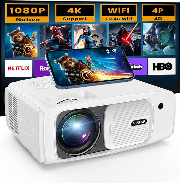 VYSER Projector with 5G WiFi & Bluetooth - Amazon