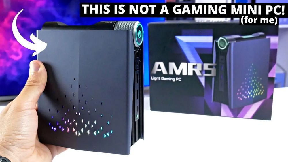 Is This a Gaming or Office MINI PC? ACEMAGICIAN AMR5 Mini PC REVIEW