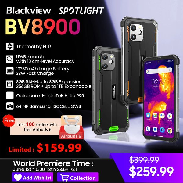 Blackview BV8900 - WORLD PREMIERE - Aliexpress - Black Friday Deal