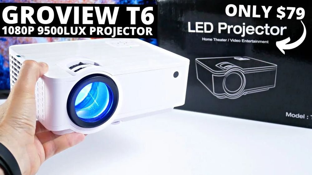 GROVIEW T6 REVIEW: What's The Catch Of 1080P Projector For $79?