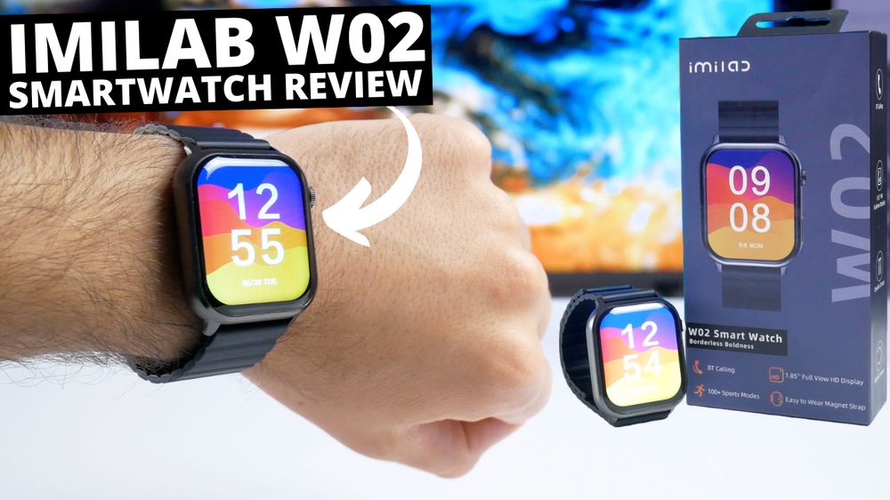 A Budget Smartwatch With A Premium Feel! IMILAB W02 REVIEW