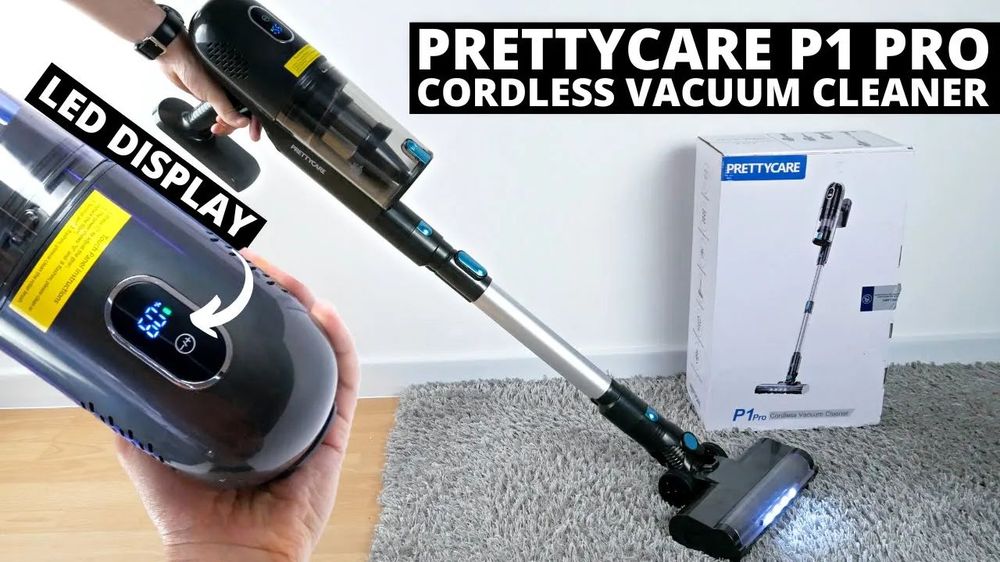 Surprisingly Good Cordless Vacuum Cleaner For The Budget Price! PRETTYCARE P1 Pro REVIEW
