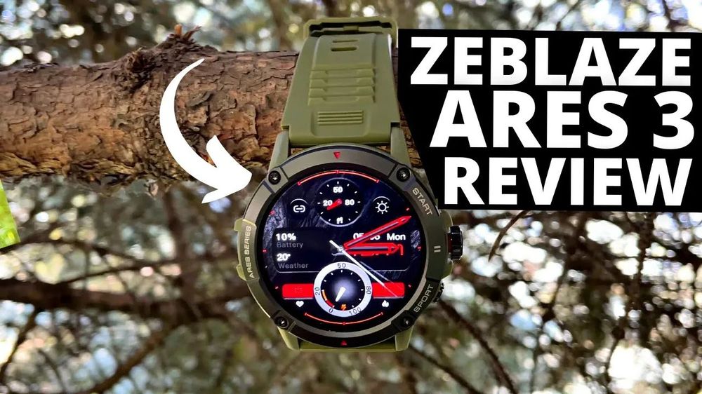 The Cheapest Rugged Bluetooth Calling Smartwatch 2023! Zeblaze Ares 3 REVIEW