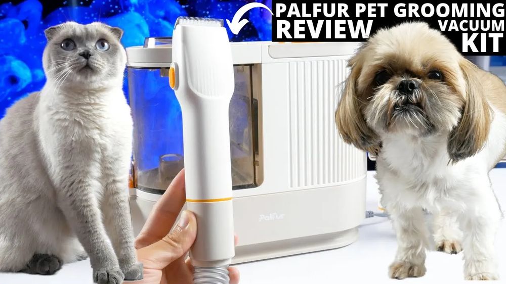 A Grooming Vacuum Kit For All Pet Owner! PalFur IN01 REVIEW