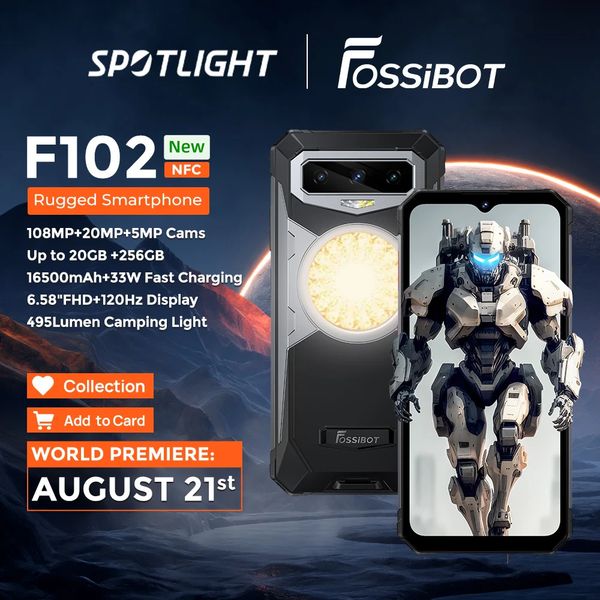 FOSSiBOT F102 - World Premiere - Aliexpress