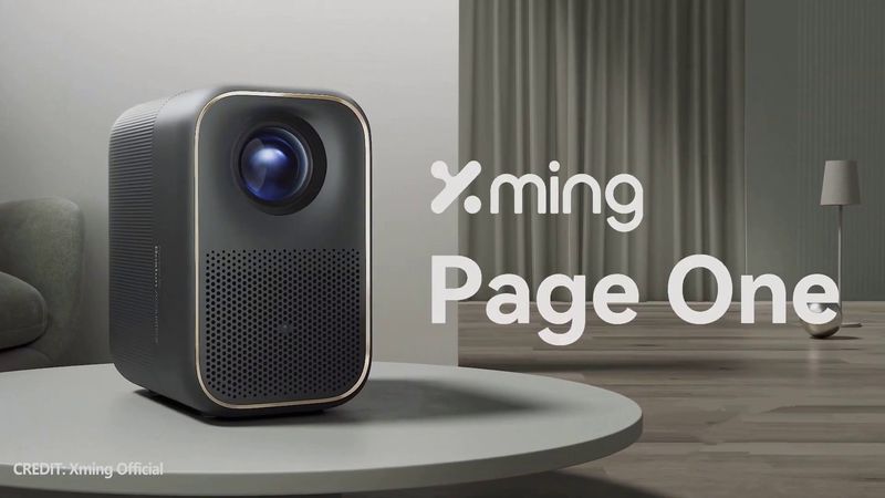 Google TV and Netflix Certified Projector Under $300! Xming Page One PREVIEW