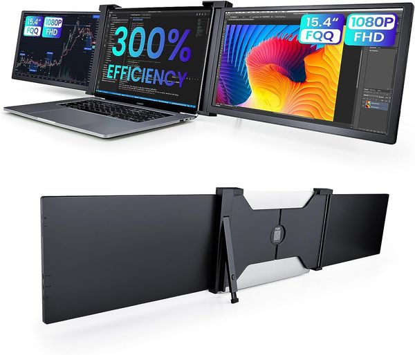 FQQ S20 15.4” Triple Portable Monitor - US Amazon - 50$ OFF COUPON